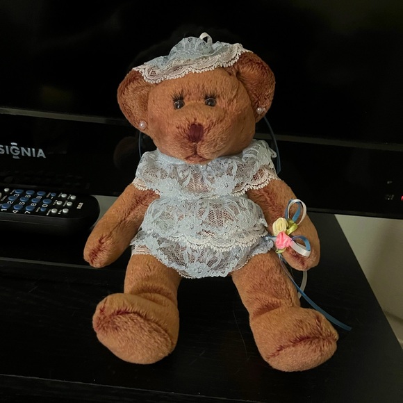 Home maded dressed bear - Picture 1 of 2